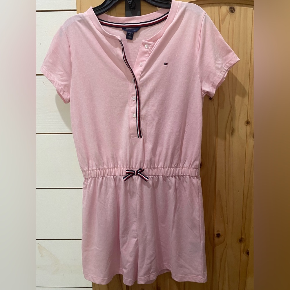 Tommy Hilfiger pink romper for girls
